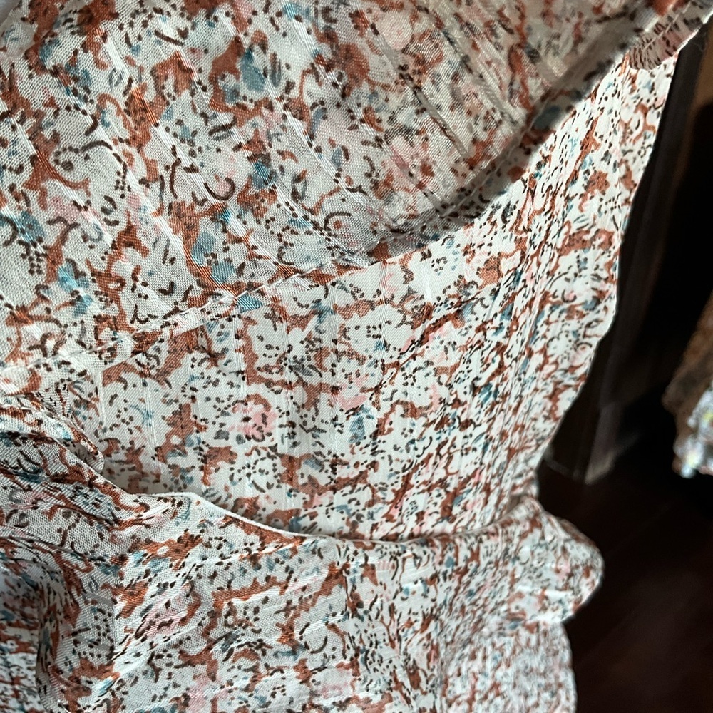 Floret Studios Asymmetrical Ruffle Dress in Cream Floral
NWOT - Picture 5 of 6